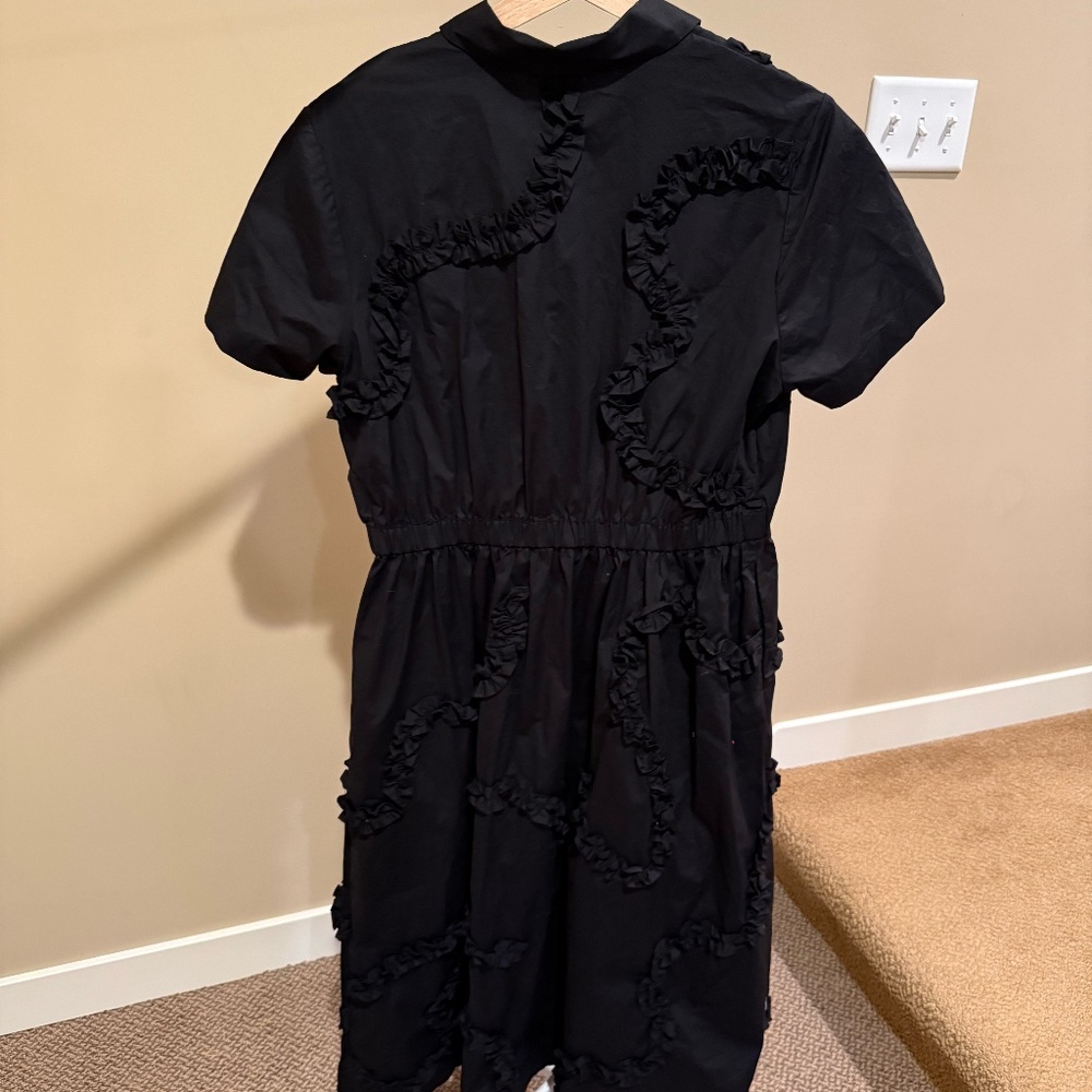 NWT Kate Spade x Target, Ribbon Short Sleeve Midi Dress, Size M, Black